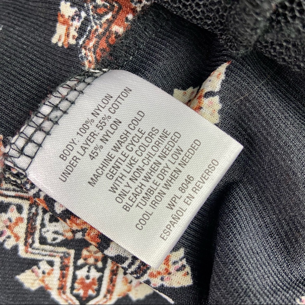 Style & Co Patterned Peasant Blouse - image 7